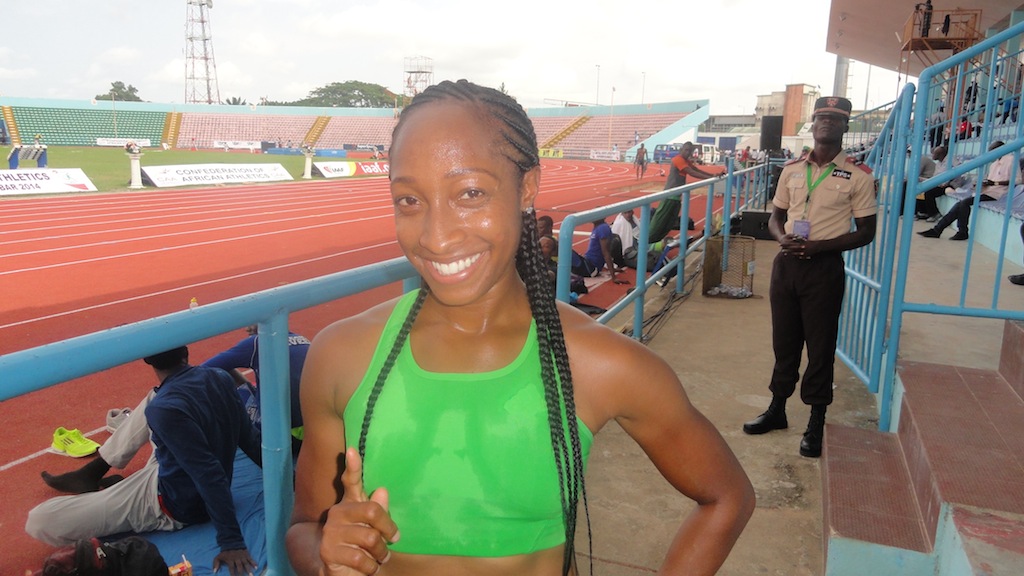 Nichole Denby, 2014 Nigerian 100m Hurdles Champion, recently switched allegiances from USA.