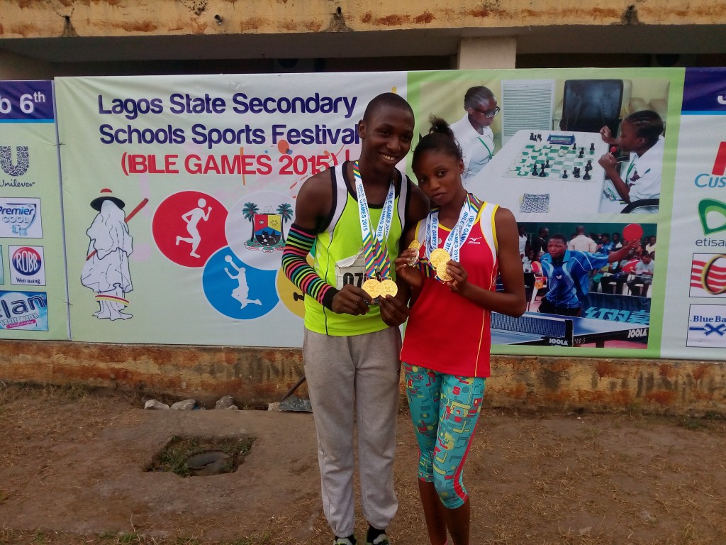 Ogume (Left) and Usoro (Right) are athletes to watch out for in the near future.