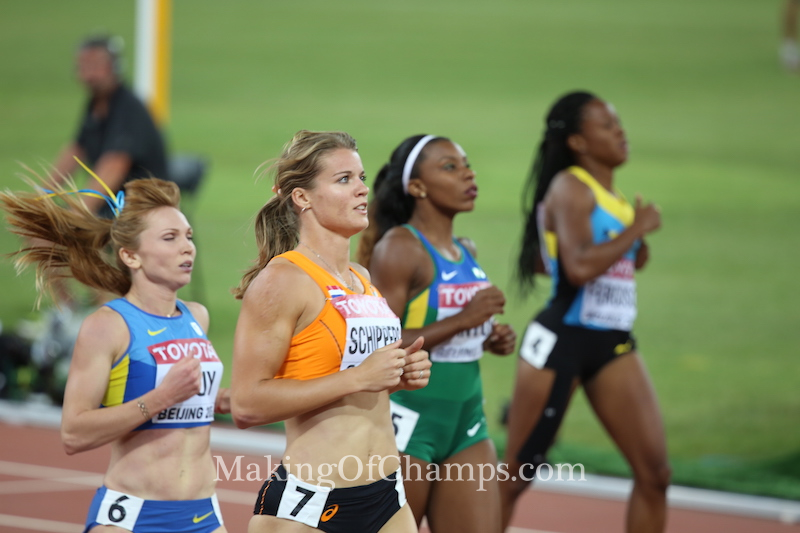 Dafne Schippers easily qualified for the next round. (Photo Credit: Making of Champions/PaV Media)