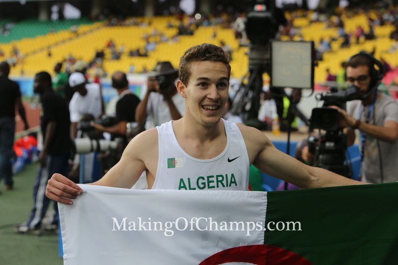 The Beijing World Championships prepared Lahoulou for victory in Brazzaville.