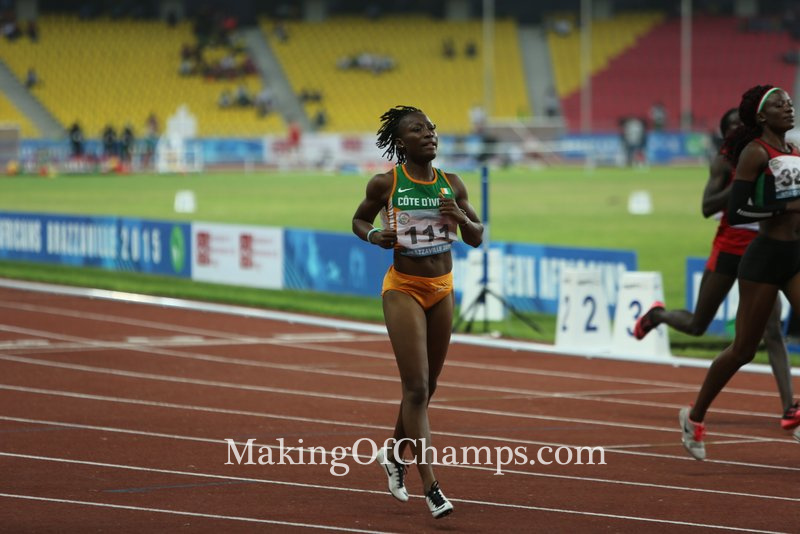 Marie Josee Ta Lou is keen on adding the 200m Gold to her 100m title.