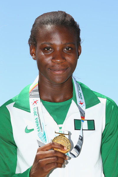 Praise Idamadudu claimed her third 200m title of 2015. (Photo Credit: Getty)