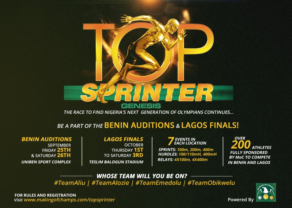 TOP-SPRINTER-benin auditions and lagos finals