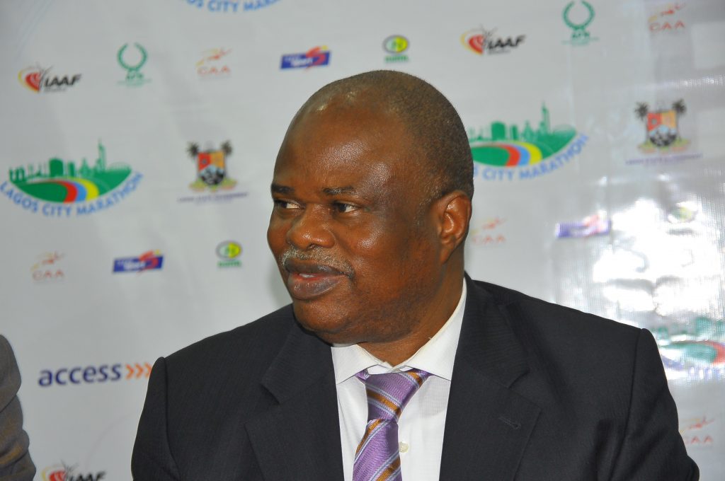 President of the Athletics Federation of Nigeria, Solomon Ogba.