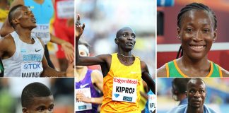 Congo Brazzaville, World Championships, Asbel Kiprop, Marie Josee Ta lou, Nijel Amos, Anaso Jobodwana, Isaac Makwala