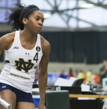 Margaret Bamgbose squares off against Little, Okolo @ NCAA Indoors!