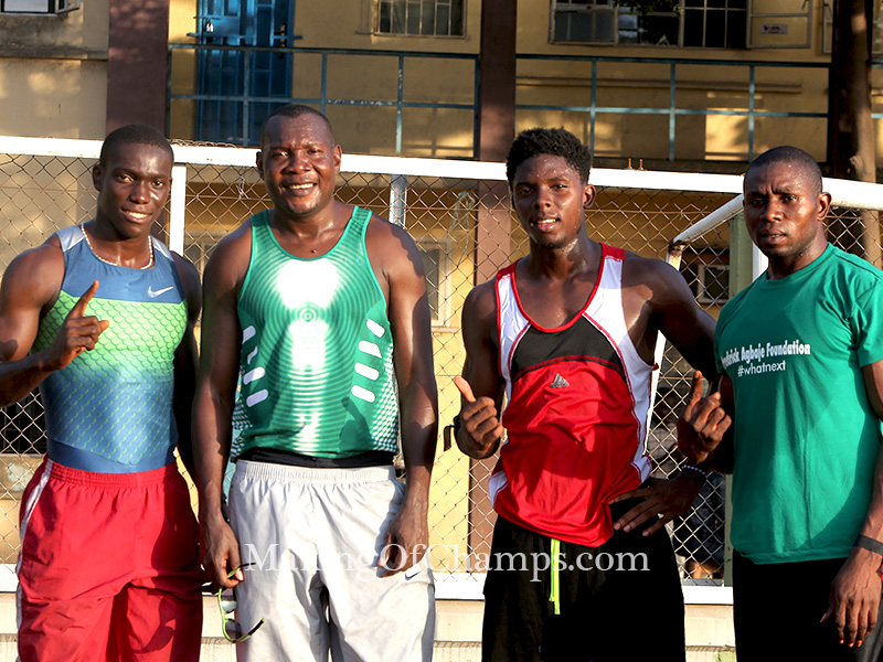 The quartet of Isah Paulinus, Deji Aliu, Ikoko Onengi and Peter Edwin won the 4x100m relay for ATC.