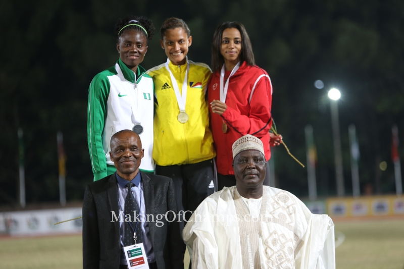 Lissa Labiche added the African Championships title to the GOLD medal she won at the 2015 African Games in Congo.