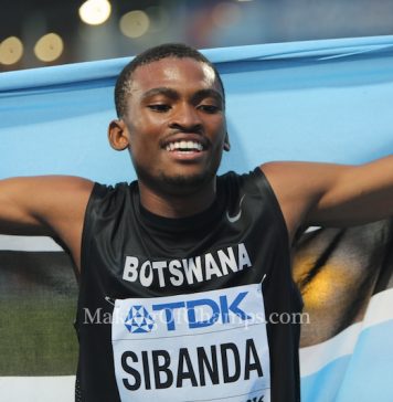 Sibanda finishes 5th in the men’s 400m final at Rio Olympics
