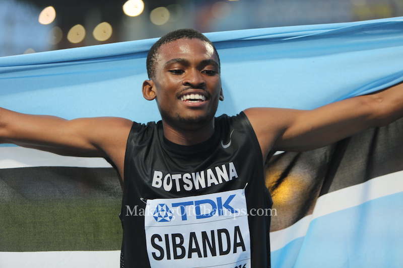 Botswana's Sibanda settled for Bronze. Photo Credit: Making of Champions / PaV Media Ltd