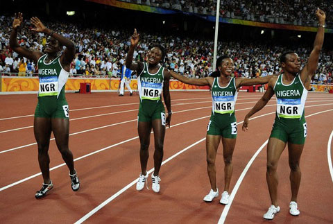 4x100m 2008 relay team