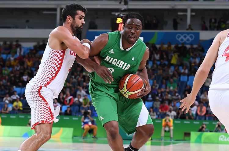 Ike Diogu led by example and contributed with 12 rebounds that helped D'Tigers beat Croatia in an absorbing game. Photo Credit: @FIBA