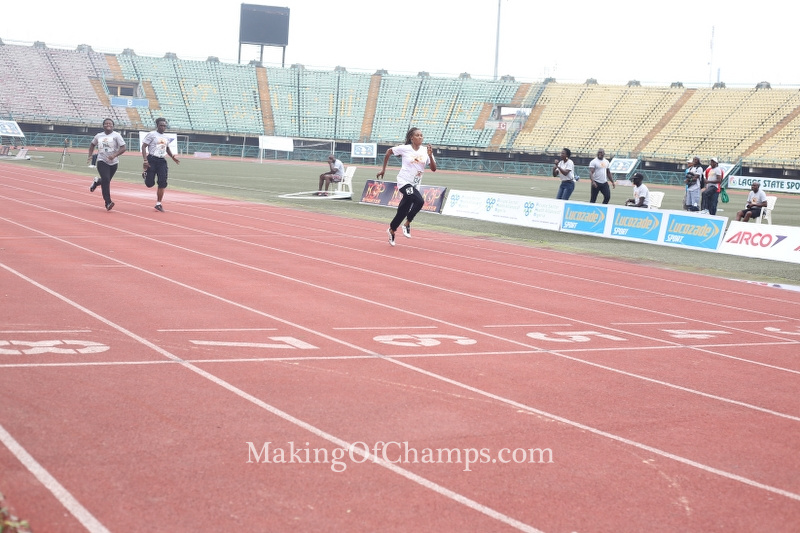 Former All-African Games Champion Tina Iheagwam dominated the women's 100m.