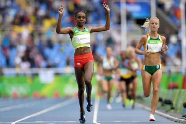 Ayana was the woman to beat in the 10,000m at the Rio Olympics. Photo Credit: Getty Images