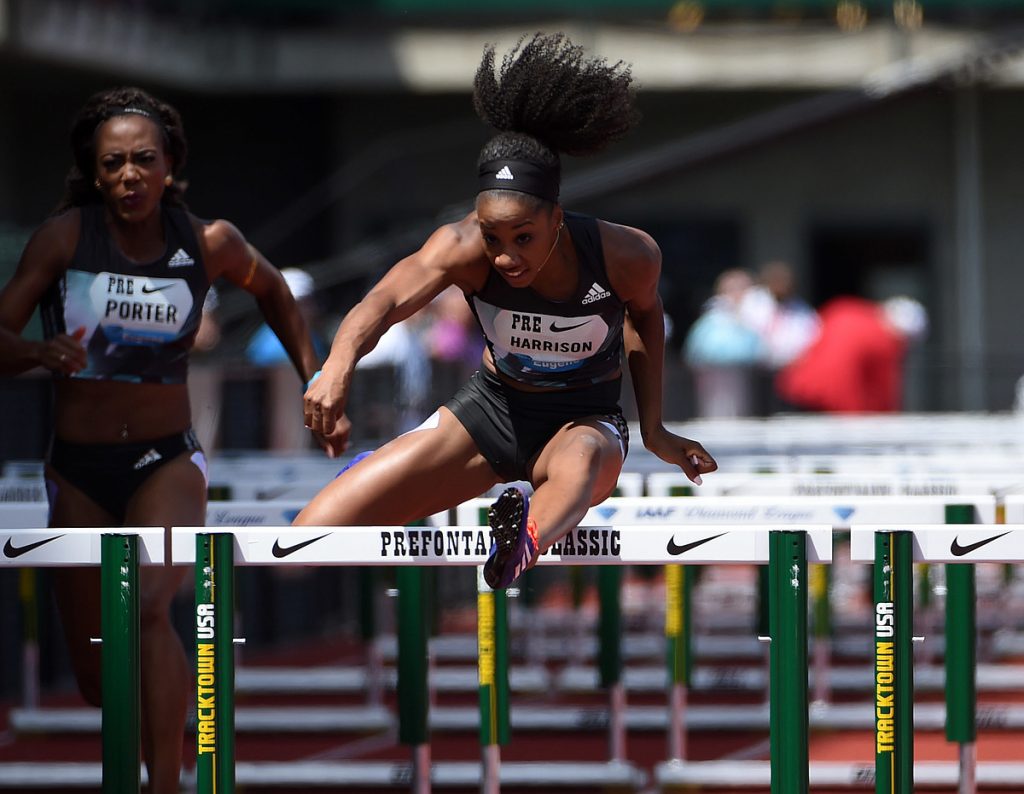 Harrison dominated the 100m Hurdles in 2016. Photo Credit: Image of Sport