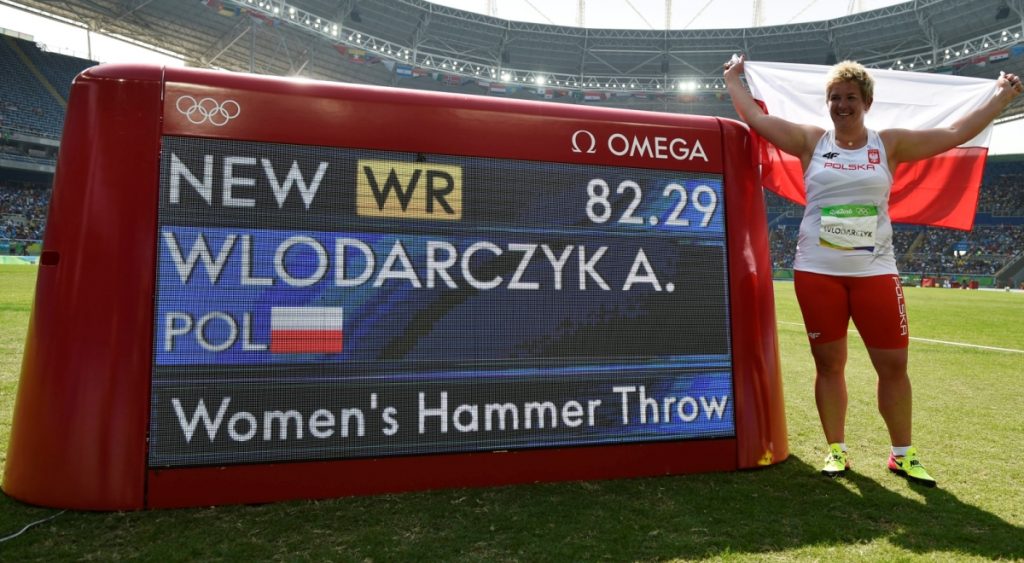 Wlodarcyzk won the Olympic title with a World Record. Getty Images/AFP