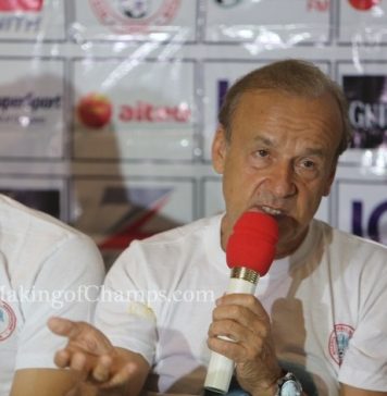 Super Eagles, 2018 World Cup qualifier