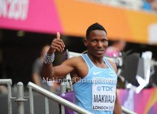 Isaac Makwala, Botswana, 2017 World Championships