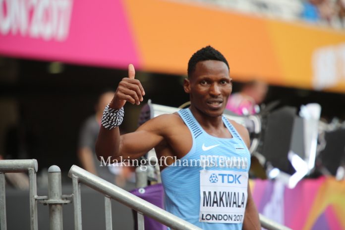 Isaac Makwala, Botswana, 2017 World Championships