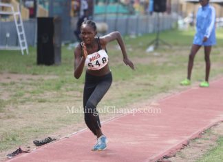 Official Results of Athletics Day 4 at National Youth Games