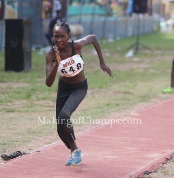 Official Results of Athletics Day 4 at National Youth Games
