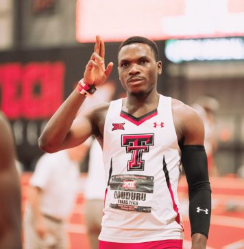 Divine Oduduru wins Big-12 100m title, breaks 10s again!