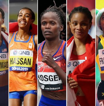 Top 10 World Female Athletes in 2019 Part 2 (5-1)