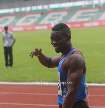 Official Results of Athletics on Day 1 of the National Sports Festival