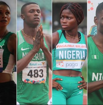 Nigeria’s Mixed 4x400m team sets new African Record, but misses out on Olympic Final!