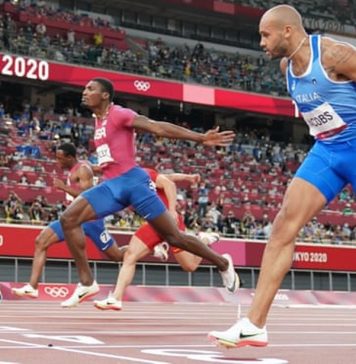 Italy’s Marcell Jacobs wins the men’s 100m crown at the Tokyo Olympics!