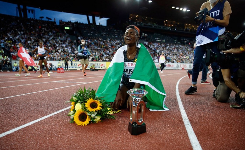 Tobi Amusan Clinches Third Diamond League Trophy In A Row - Plus