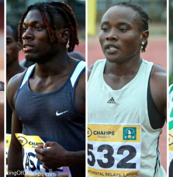 Okon-George, Nathaniel dominate 400m as Ashe, Bada, win 100m titles at MTN CHAMPS Lagos