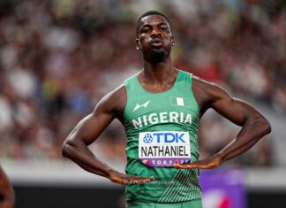 Ezekiel Nathaniel advances to men’s 400mH semifinal in Tokyo!