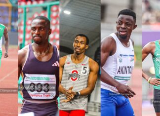 Nigeria’s Top 10 Male Sprinters in 2025: Part 1